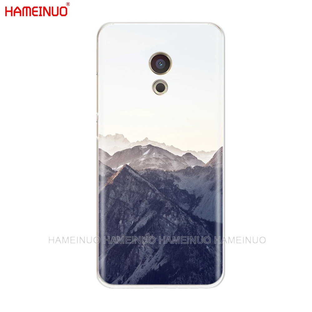 HAMEINUO горный лес облака чехол для телефона для Meizu M6 M5 M5S M2 M3 M3S MX4 MX5 MX6 PRO 6 5 U10 U20 note plus - Цвет: 41347