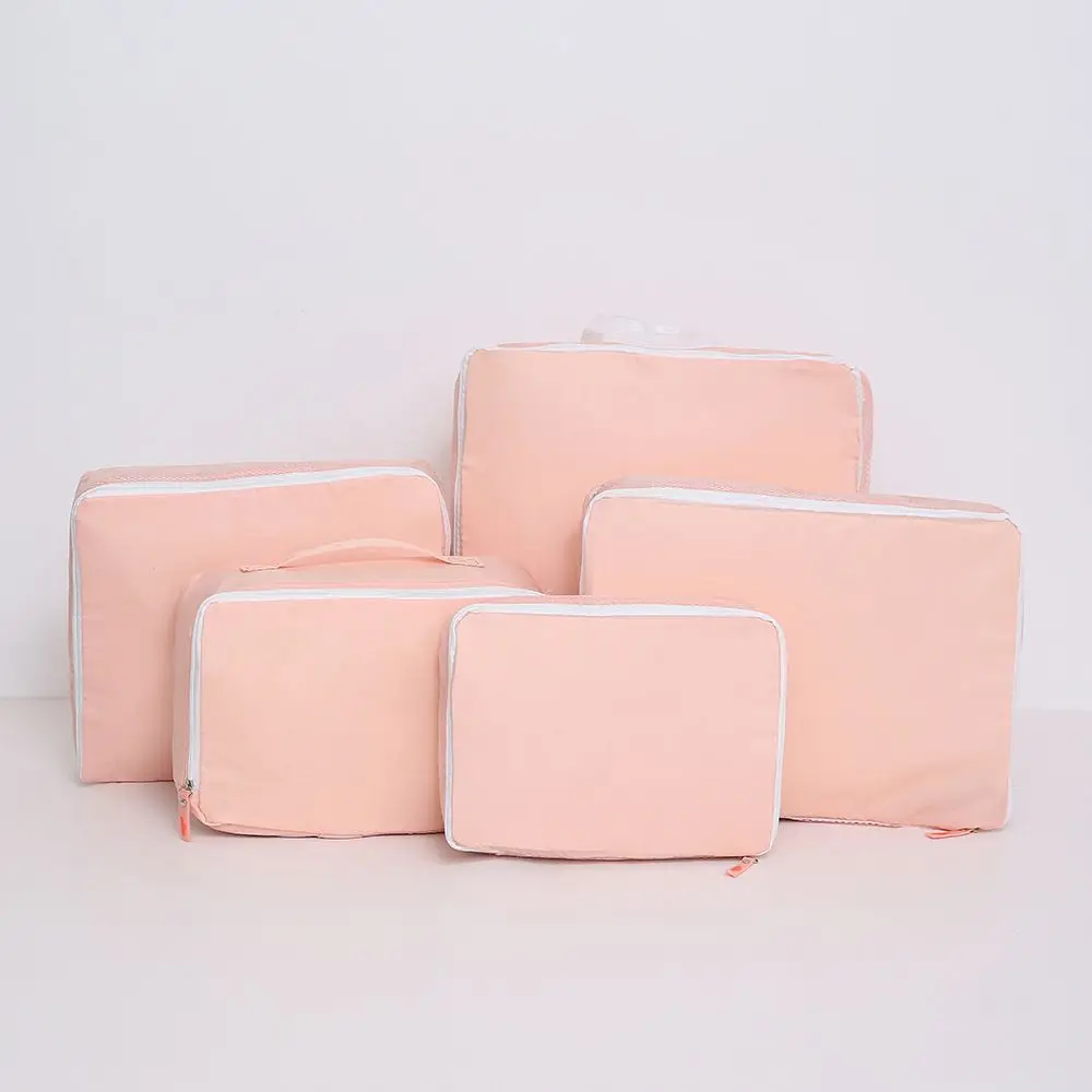 5pcs Waterproof Travel Bags Luggage Storage Portable Travel Suitcase Bags Underwear Clothes Organizer Zipper Handbag Pouch New