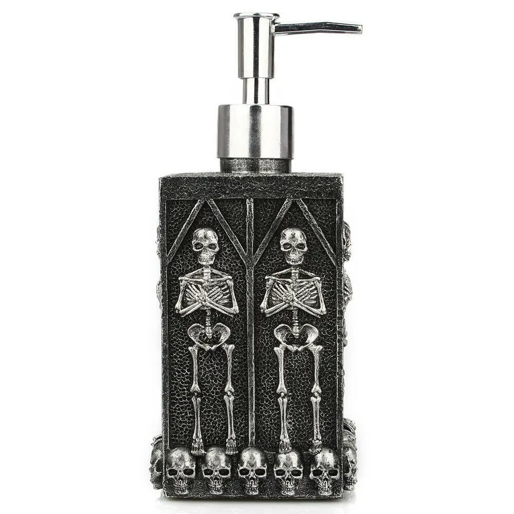

450ml Skull Shower Gel Dispenser Bottle Liquid Soap Dispenser Pump Hand Sanitizer Shampoo Lotion Bottle with Dispenser DropShip