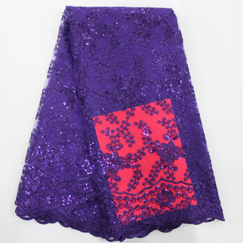 2018 горячая Распродажа Вышивка жаккард африканский гипюр Тюль Кружево Высокое