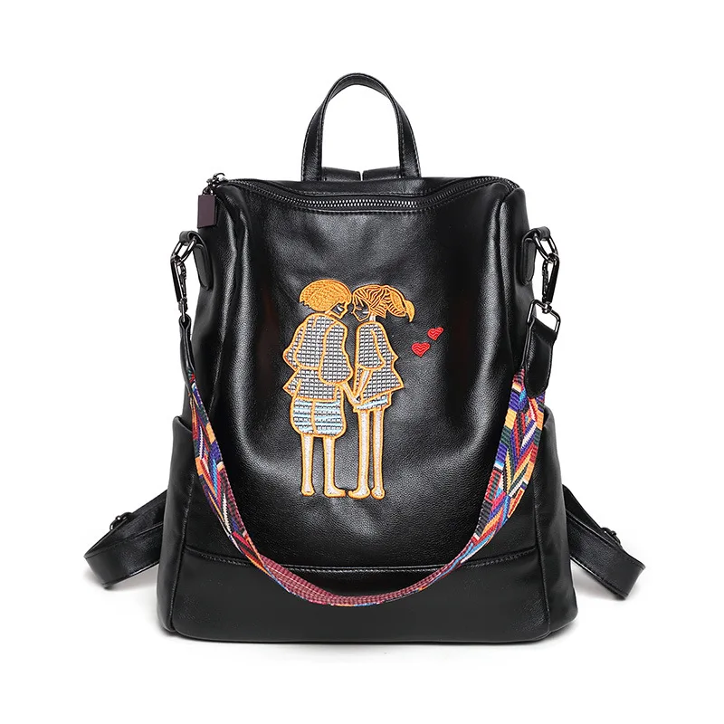 Женский рюкзак из искусственной кожи для школы девочек подростков|Женские