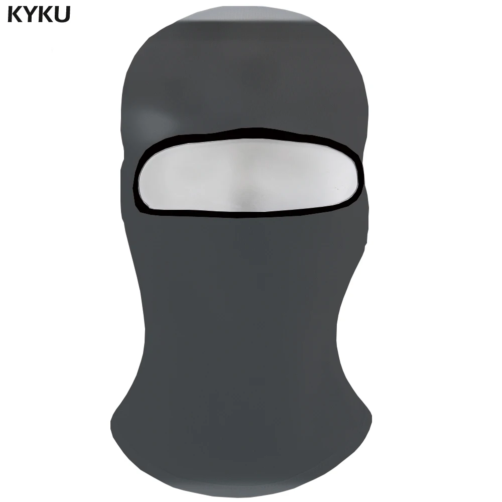 KYKU камуфляж Skullies шапочки Для мужчин велосипедов маска лыжную Кепки красочные 3d