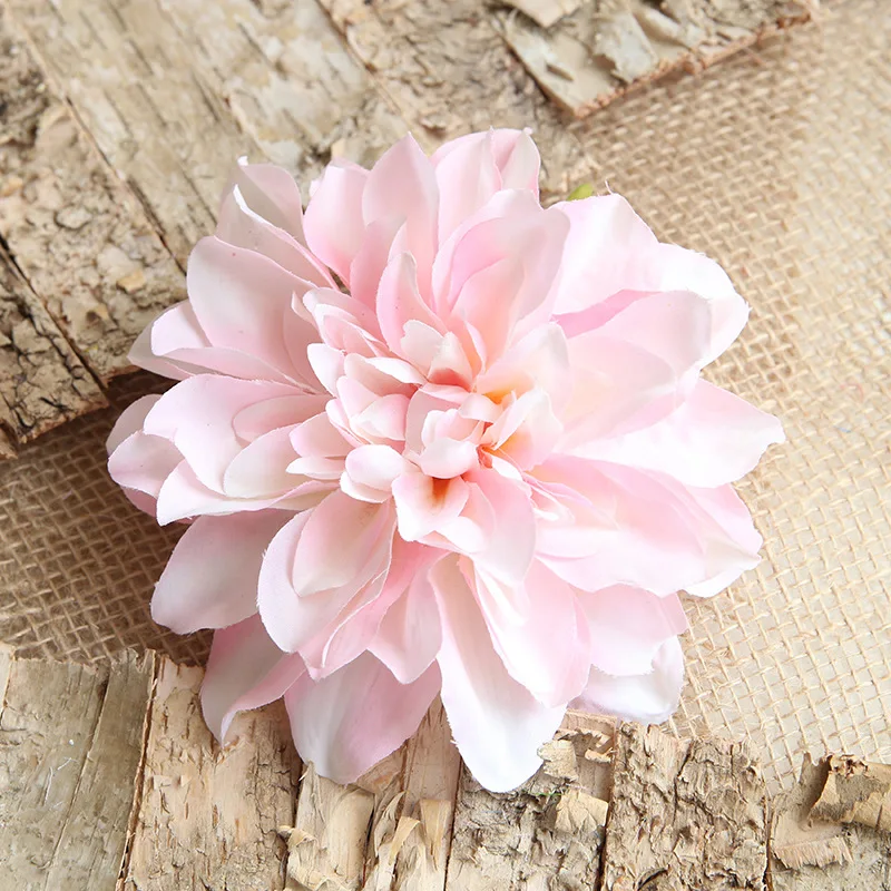 Высококачественная имитация 14 см головки хризантем Dahlia DIY украшения для дома рукодельные поделки 10 \ партия