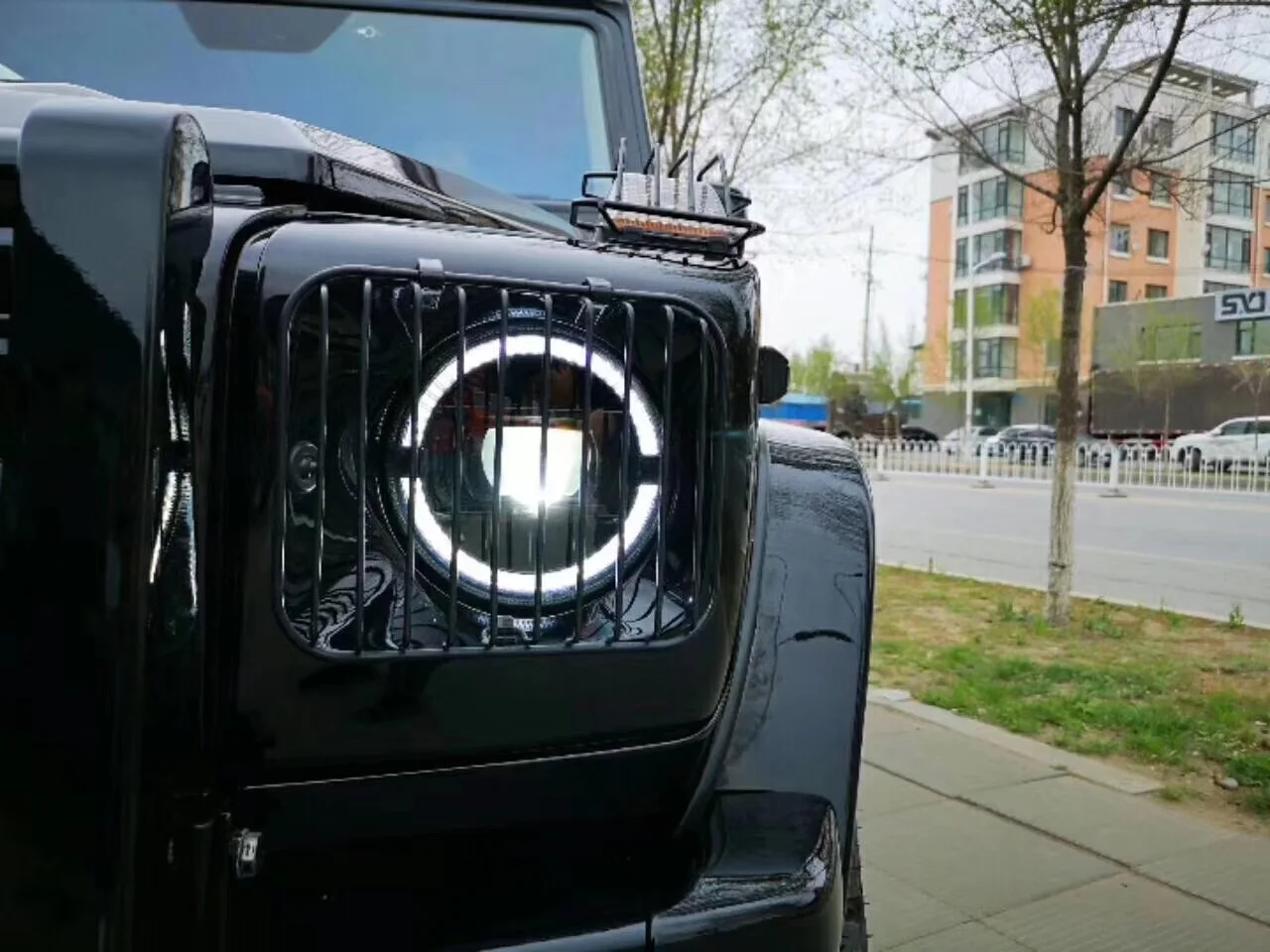W463 G-CLASS W463 G63 G65 G55 G500 головной свет лампы головной светильник с Дневной светильник старых к новым W464 головной светильник 1990-2017y