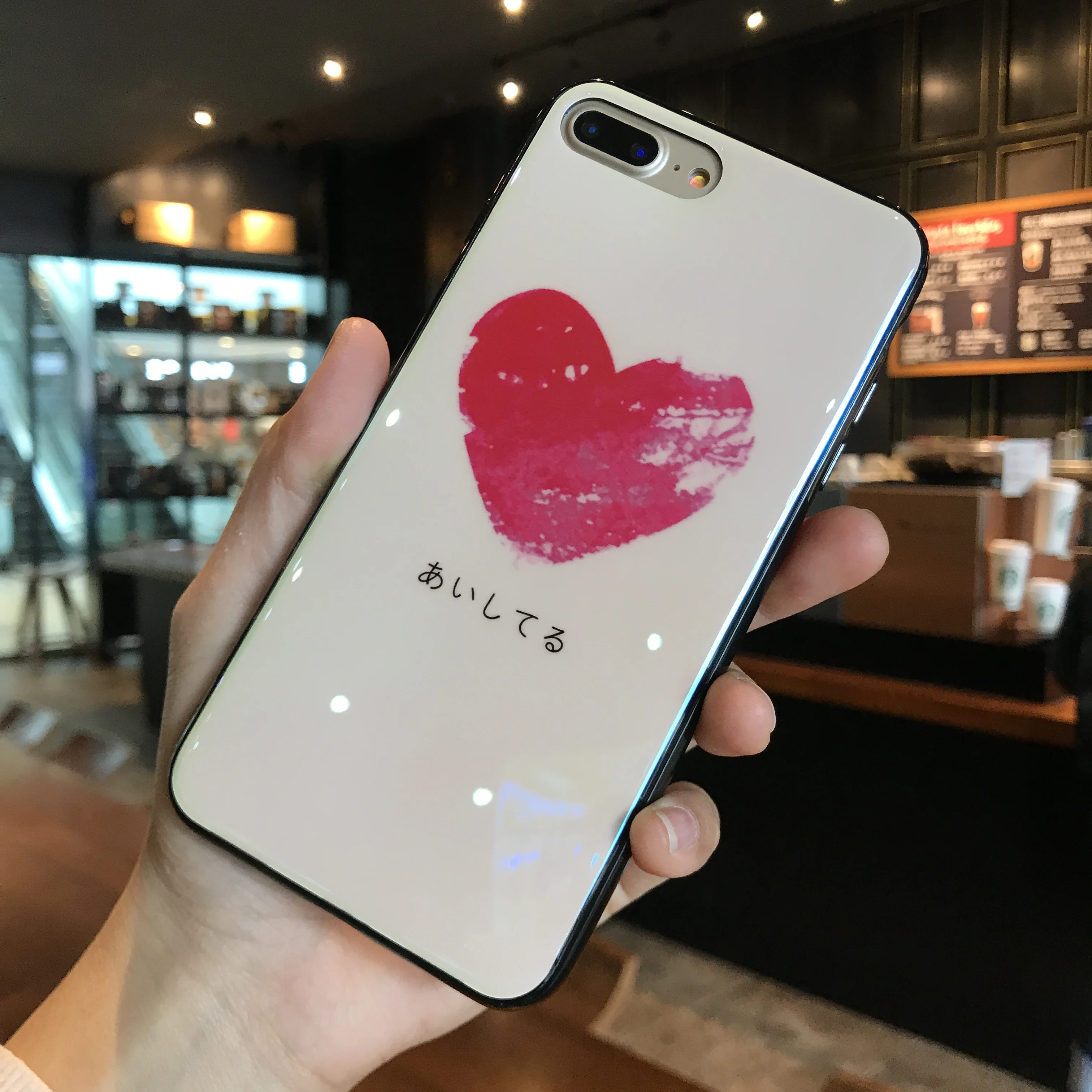 Мило любовь узор Blu Ray Телефон чехол для iPhone 6 6S Чехол iphone плюс модные Веселые