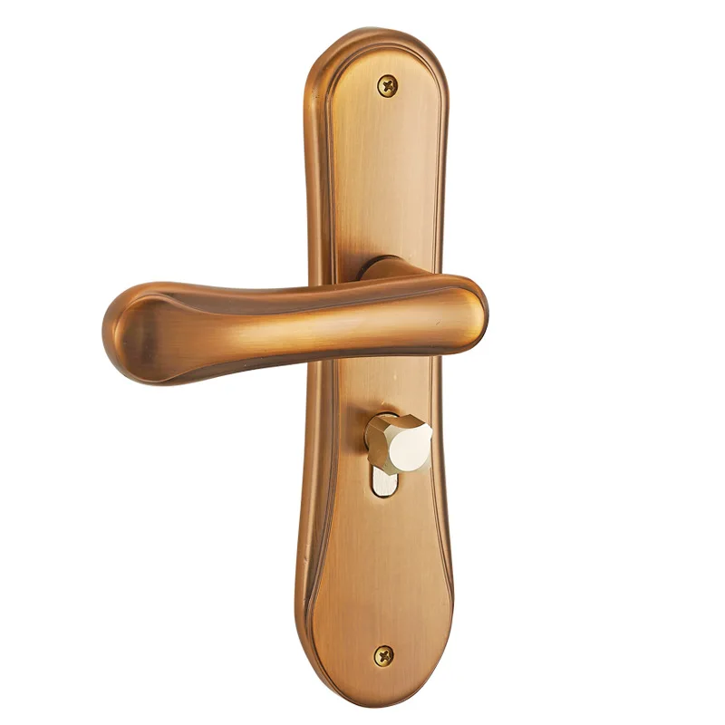 

European retro room door lock indoor mechanical door lock bedroom door handle
