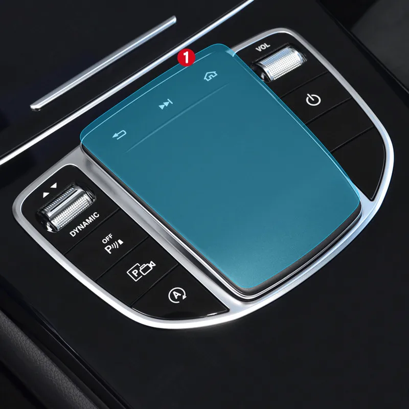 Защитная пленка для мыши с центральной консолью 1 Набор Mercedes Benz C E Class 180 260 300