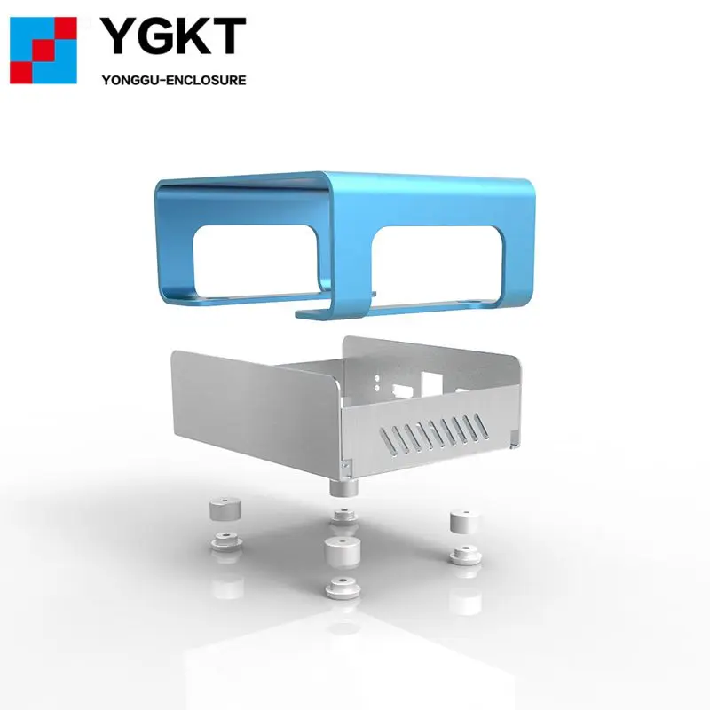 Корпус для алюминиевых экструзионных электронных проектов шасси