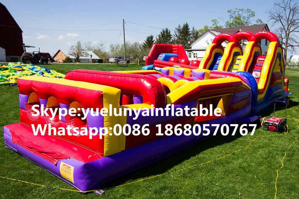 2016 Factory direct sales Inflatable slides,Inflatable castle, inflatable obstacles KY-150