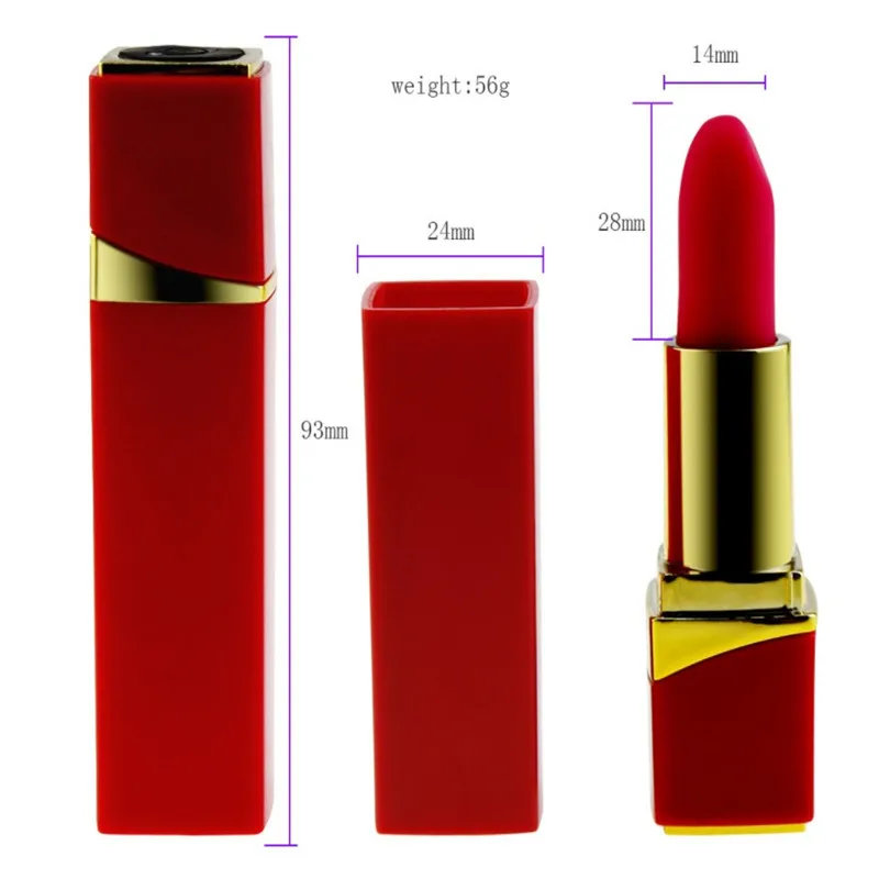 Вибраторы для губной помады пуля Портативный 10 режимов мастурбатор вибраторы