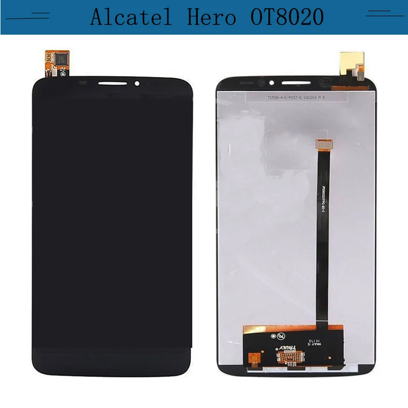 ЖК-дисплей для Alcatel One Touch Hero 8020D 8020 8020X OT8020D + кодирующий преобразователь сенсорного