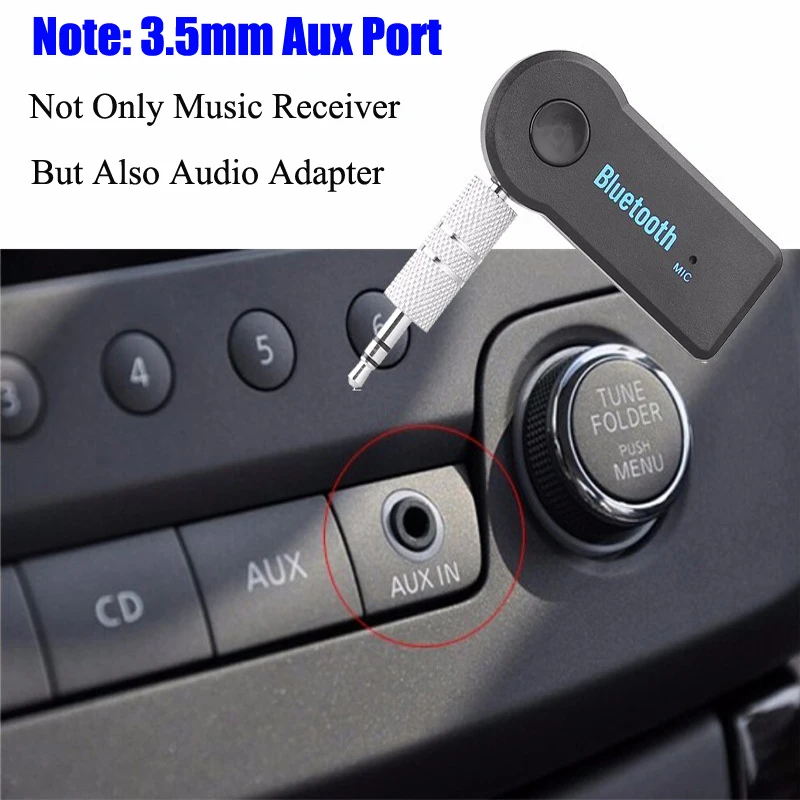 Беспроводной Bluetooth приемник передатчик адаптер 3,5 мм разъем для автомобиля MP3 музыка аудио наушники AUX ресивер громкой связи дропшиппинг