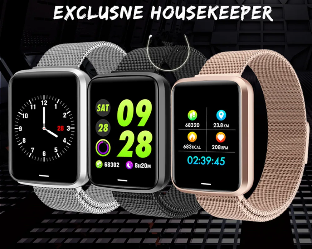 Смарт-браслет H19 с цветным экраном контроль доступа IC разблокированный