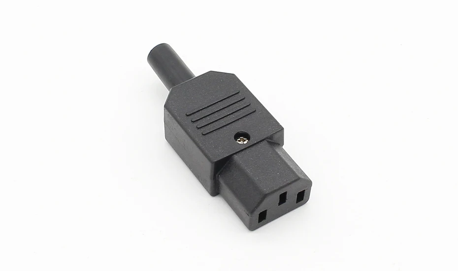 Новая цена черный IEC 320 C13 гнездовой разъем Rewirable разъем питания 3pin разъем 10A/250 В