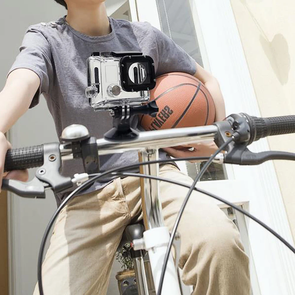 Магнитный металлический штатив Go Pro держатель адаптер с винтом для камеры Xiaomi Yi pro