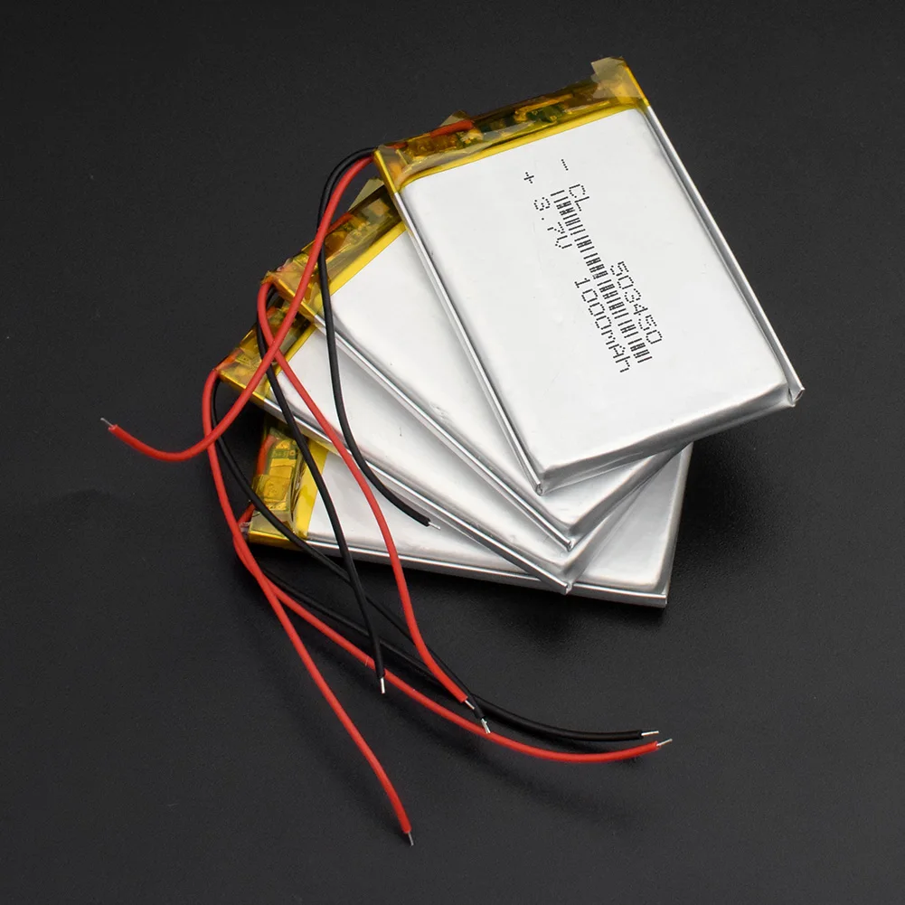 Postuman 503450 3,7 v 1000mAh литий-ионная Lipo ячейка модель литий-полимерная аккумуляторная батарея для Bluetooth динамик gps