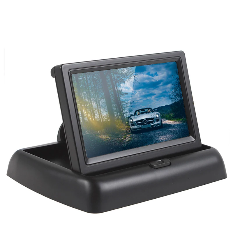 12 В/24 В 4 3 дюймов HD 480H x 272V разрешение 2 канальный видеовход TFT LCD Автомобильный