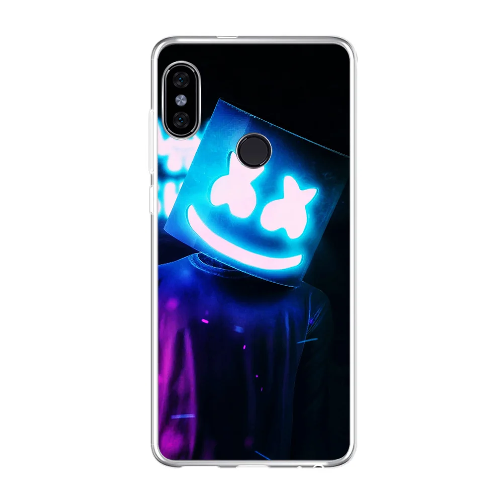 3 IYICAO Marshmello DJ Мягкий силиконовый чехол для телефона для Xiaomi Redmi 4A 5A 6A Note 7 6 5 Pro Plus Redmi 4X 5A Prime Cover - Цвет: 3
