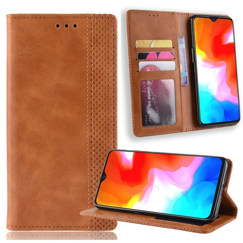 Роскошный кожаный магнитный флип чехол для Oneplus 6t 6 5t 3t 3 Offcial Кошелек держатель