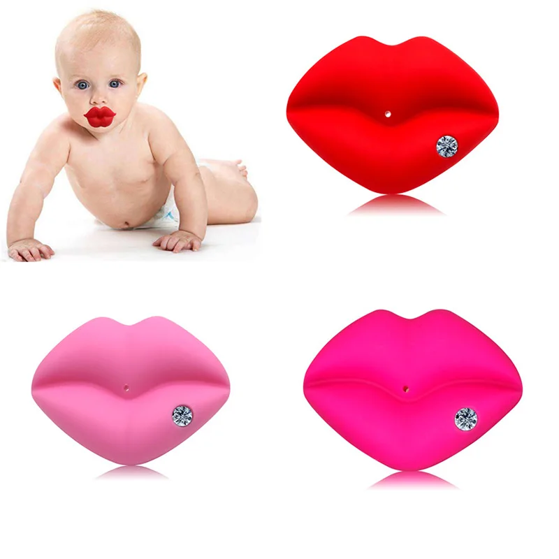 Food Grade Silicone Funny Baby Pacifiers Nipple Teethers Toddler Pacifier Orthodontic Soothers Teat for Baby Pacifier Dropship