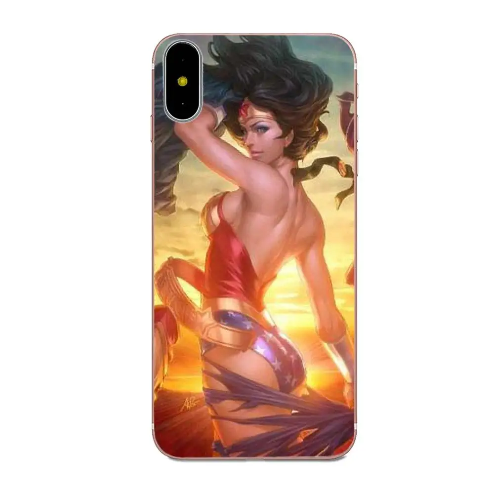 as picture Dc чудо-женщина для Huawei Mate 7 8 9 10 20 P8 P9 P10 P20 P30 Lite Plus Pro Обложка с рисунком красочные Стиль сотовый Чехол для телефона - Цвет: as picture