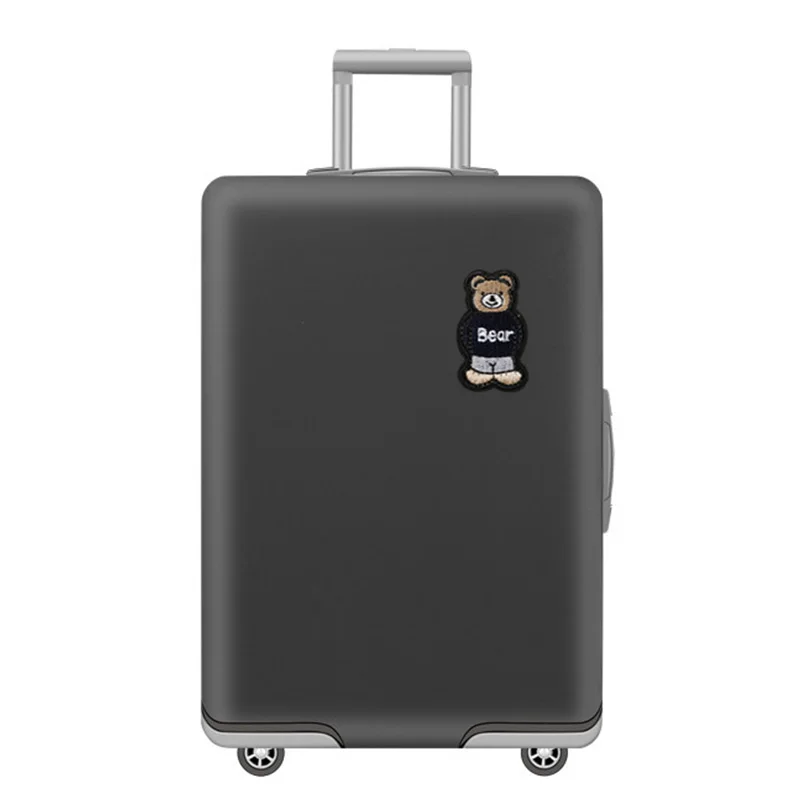 C Luggage cover Дорожный Чехол для чемодана, защитный рукав, подходит для 19-32 дюймов, чехол на колесиках, пылезащитный чехол, аксессуары для путешествий - Цвет: C Luggage cover