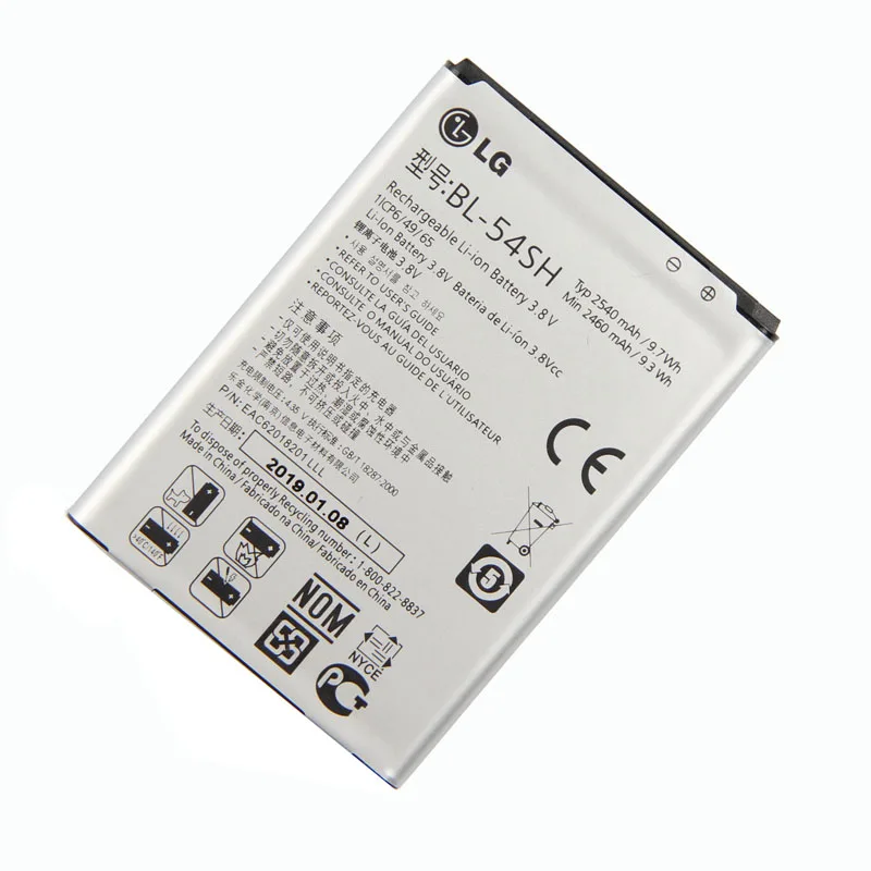 BL-54SH Батарея для LG Optimus LTE III 3 G3mini F7 F260 L90 D415 US780 LG870 US870 LS751 P698 MAGNA-H502 2540 мА-ч