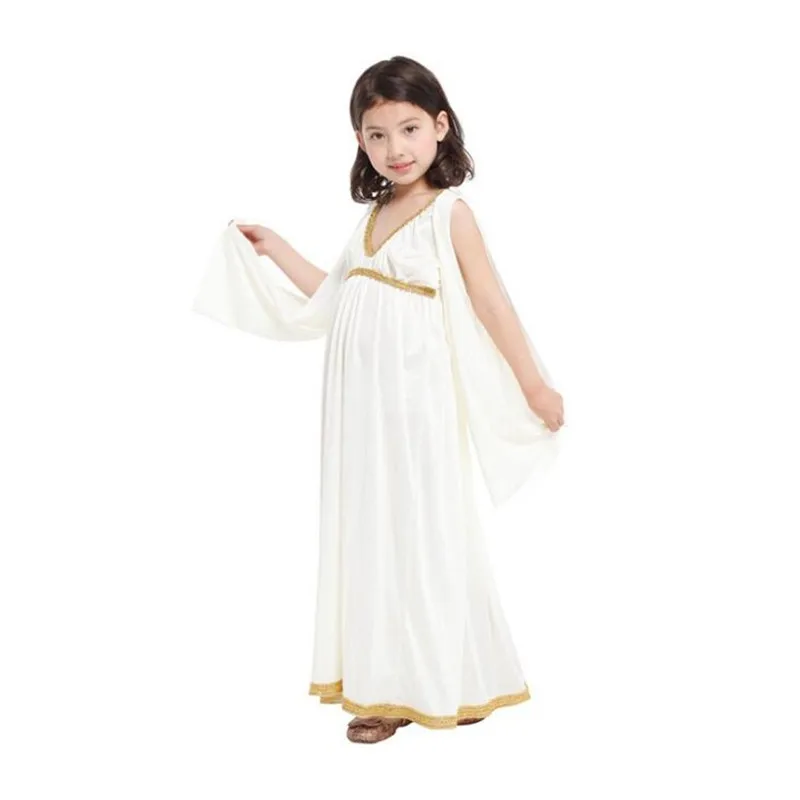 Children Girl Ancient Greece Rome Cosplay Stage Performance Role Play Party halloween costume for kids|Костюмы для девочек| |