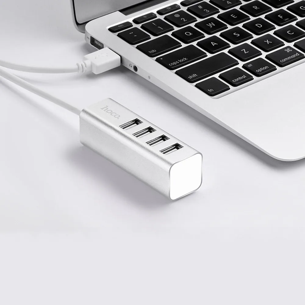 Мини USB 2 0 высокоскоростной 4 портовый usb хаб адаптер разветвитель для ПК