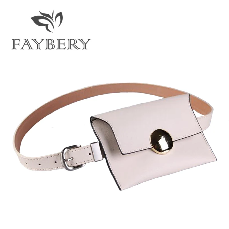 Поясная Сумка для женщин Простой повседневный ремень из искусственной кожи