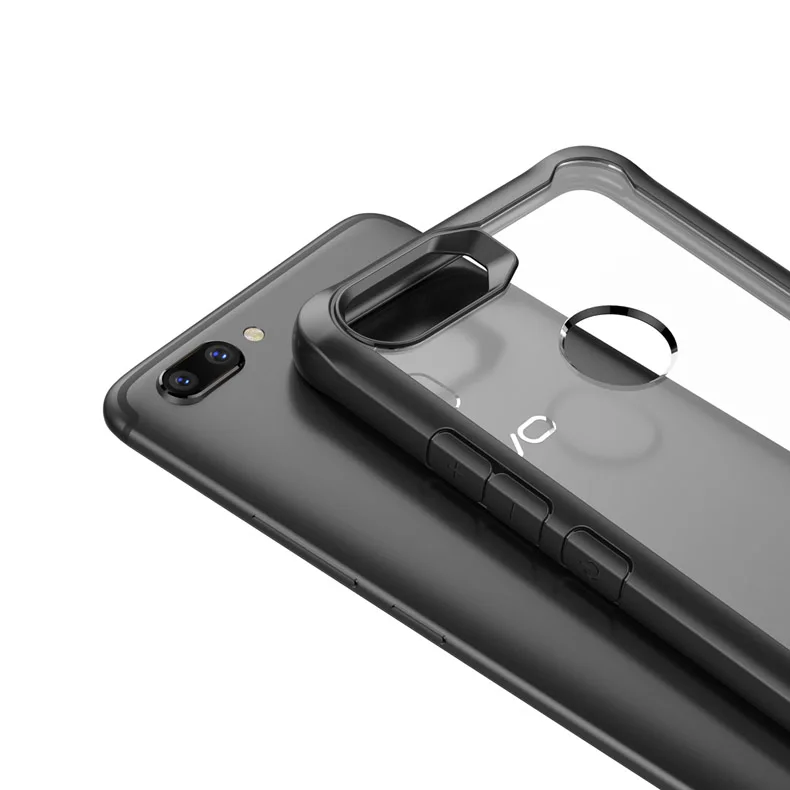 Для естественных X20 Plus Роскошные Прозрачный PC + TPU Защитный чехол для X21 X9S плюс