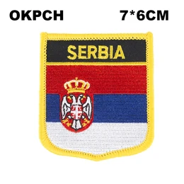 PT0152-S Флаг патч куртка джинсовая одежда нашивки вышивка Железный значок с флагом страны рюкзак флаг значки - Цвет: PT0152-S