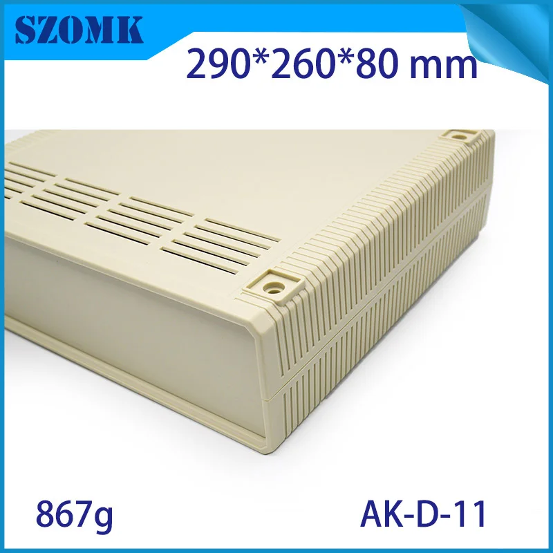 Пластиковый abs РАСПРЕДЕЛИТЕЛЬНАЯ КОРОБКА Ip54 (1 шт.) 290*260*80 мм Abs настольная верхняя