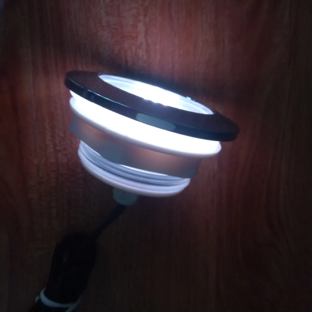 1 шт. водонепроницаемый RGB автоматически Изменение RGB светодиодный подводный свет бассейн светодиодный горячая ванна лампы размер отверстия 63 мм- 68 мм светодиодный джакузи свет