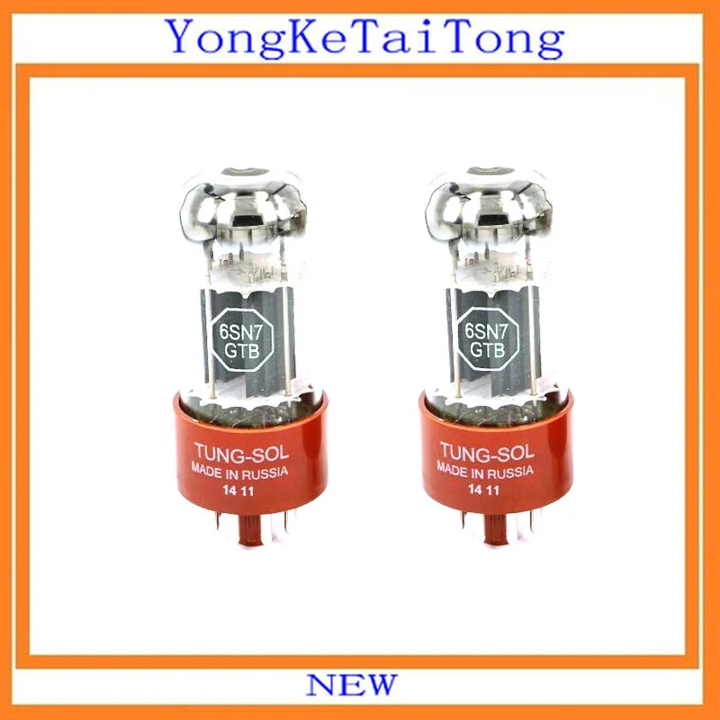 2 шт./лот 6SN7 вакуумные трубки TUNG-SOL Tungsol 6SN7GT поколение 6N9P 6SL7