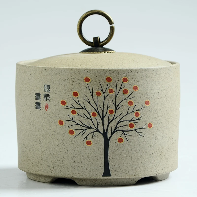 Банка-органайзер китайская керамическая для хранения 650 мл | Дом и сад