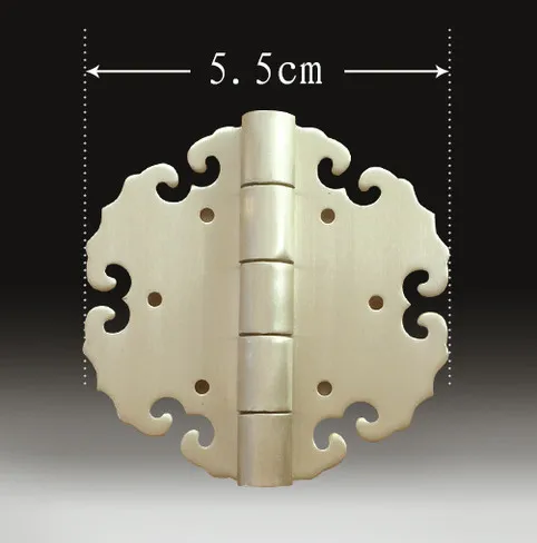 Фурнитура медная петля кожаный скрытый шарнир китайская антикварная мебель