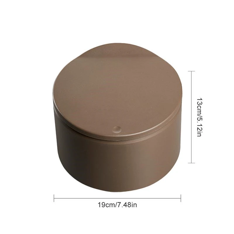 

Japanese Style ABS Desktop Waste Bins Creative Press Type Office Table Debris Trash Can Kitchen Mini-garbage Household Container