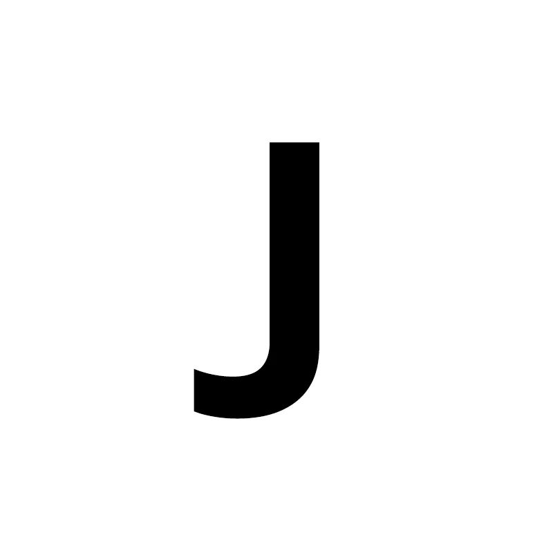 Унисекс, золото, серебро, цвет, A-Z, 26 букв, первоначальное имя, кольца для мужчин и женщин, геометрический сплав, креативные кольца на палец, ювелирные изделия - Цвет основного камня: J