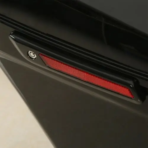 Удлиненная растягивающаяся сумка для мотоцикла седло 5 дюймов сумки с черной