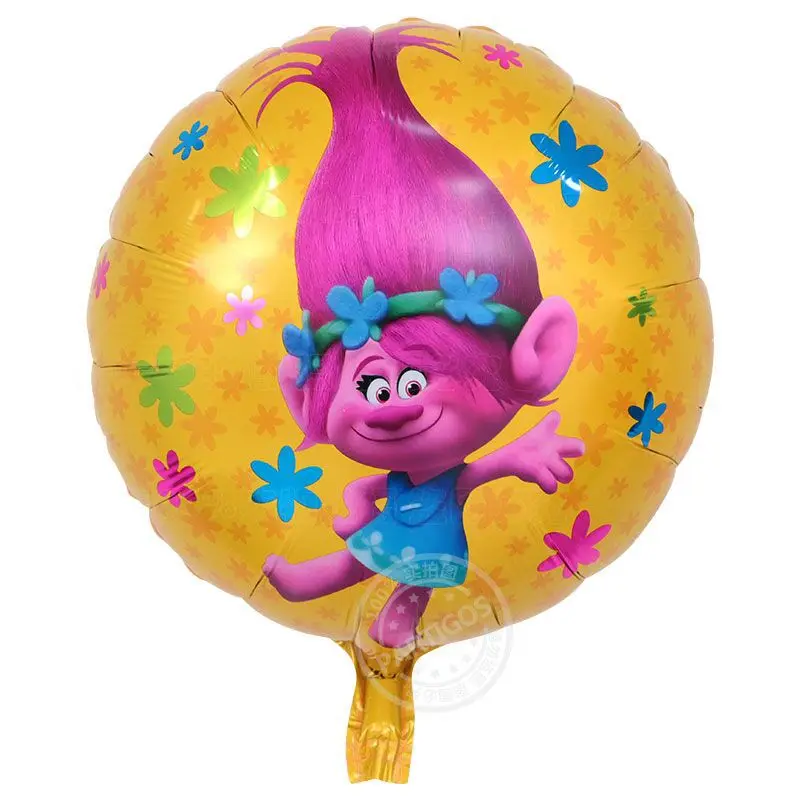 JF лес Бесплатная доставка тролли волшебник мультяшный воздушный шар из фольги
