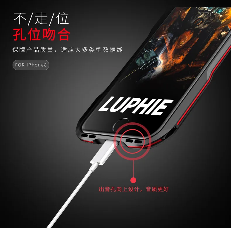 LUPHIE Роскошный металлический бампер чехол для телефона для Apple iPhone X XS Max XR 8 7 Plus авиационный алюминиевый бампер чехол для телефона тактическая версия