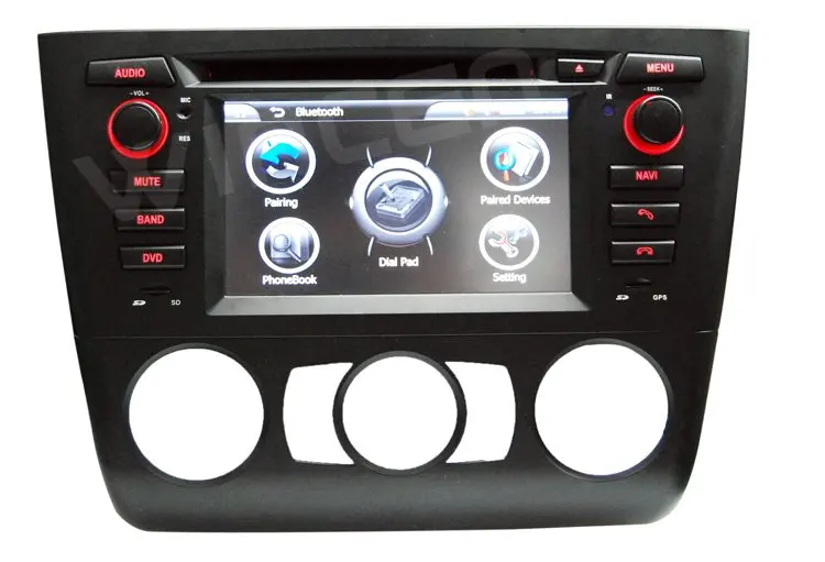 6 2 &quotавтомобильный DVD GPS плеер для BMW E81/82/87/88 с 3D меню Многоязычное Высокое