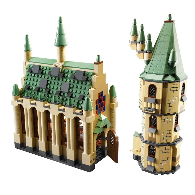 Harri Movies Hogwar замок креативный совместим с Harri 4842 строительный блок кирпичи игрушки для детей
