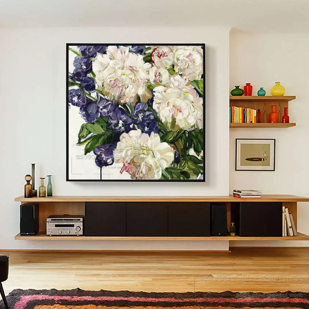 Искусный художник ручная роспись высокое качество современные абстрактные