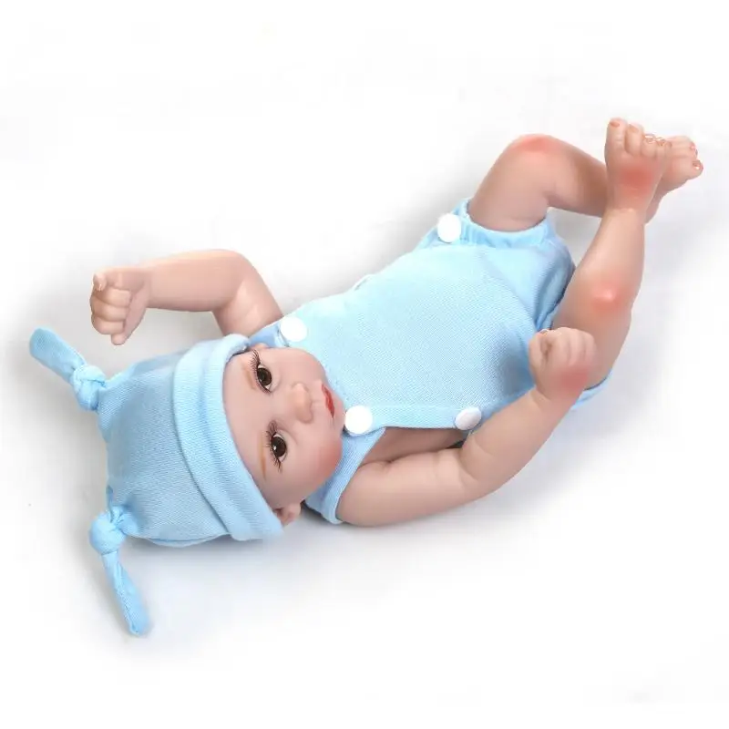 Силиконовая кукла Reborn Реалистичная для новорожденных 26 см|full body silicone reborns|silicone