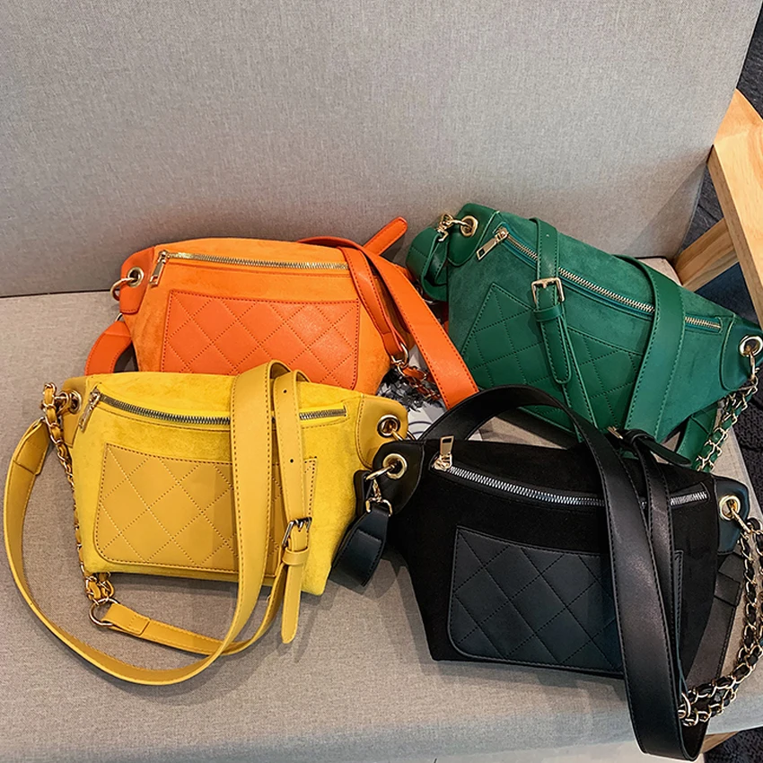 Летняя поясная сумка TOYOOSKY из нубука 2019 женская через плечо роскошная кожаная