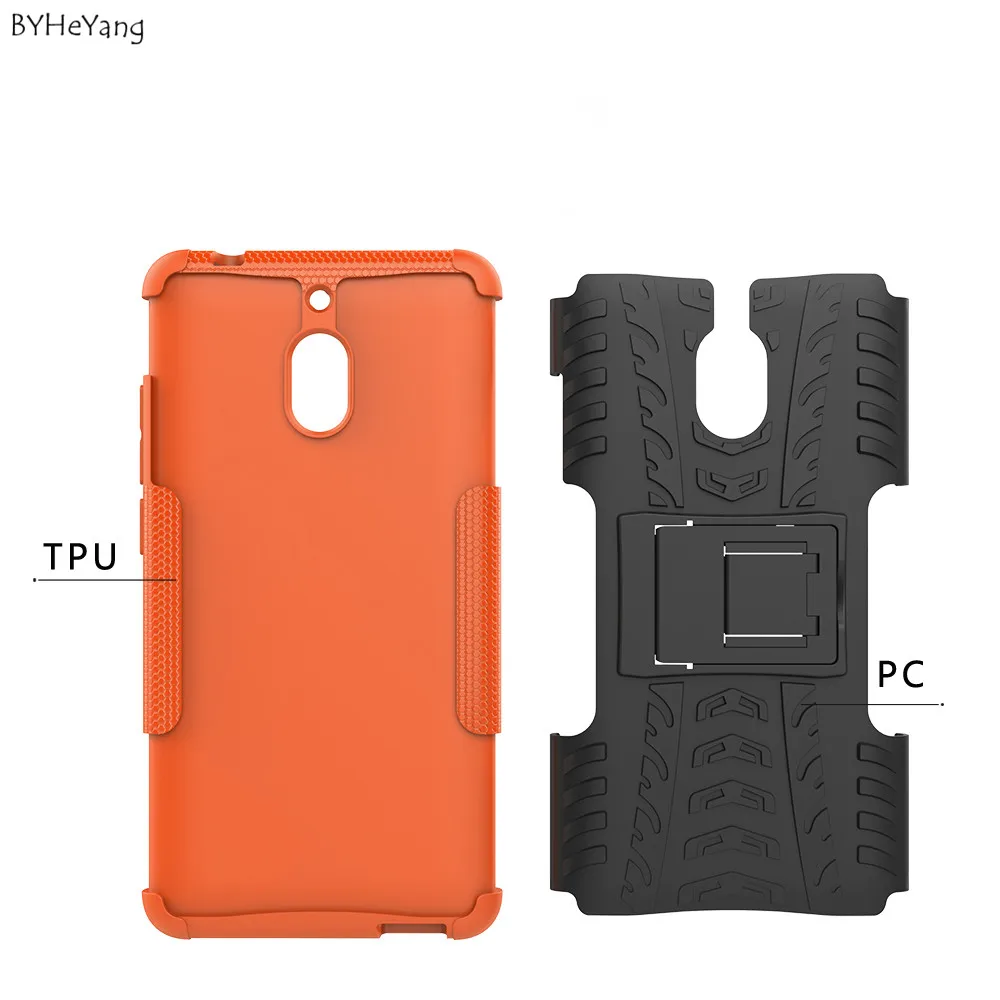 Shockproof Plastic Hard Armor Case For Cover Nokia 2.1 2018 Slim Bumper Protection Stand Back Kickstand | Мобильные телефоны и