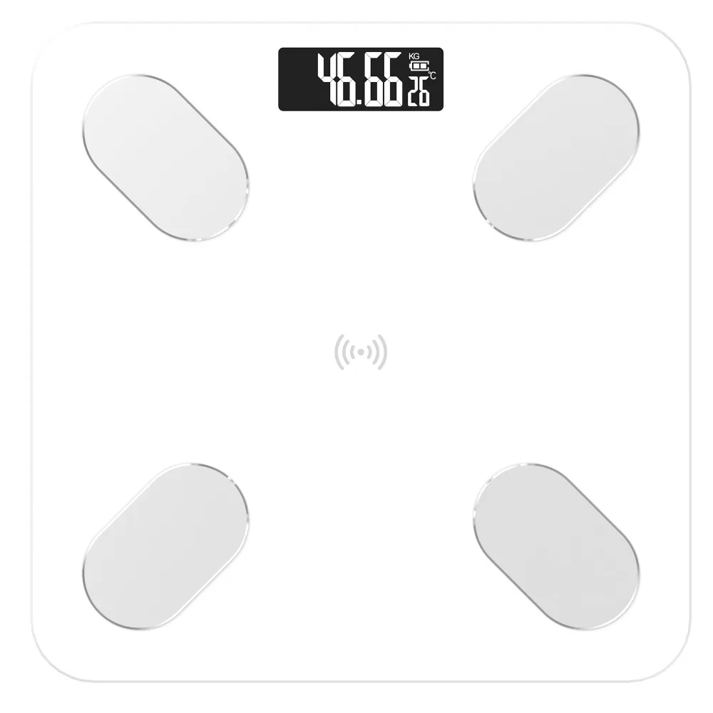 Bluetooth Fat Scale-Smart BMI Scale цифровые весы для ванной, анализатор состава тела со смартфоном App