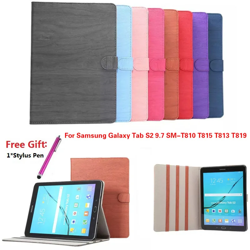 Винтажный чехол с изображением дерева для samsung Galaxy Tab S2 9,7 SM-T810 T815 T813 T819 планшет из искусственной кожи чехол с функцией подставки+ ручка